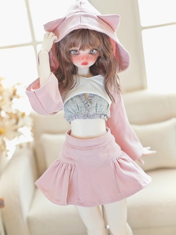 BJD Clothes Girl Pink Cute ...