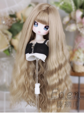 BJD Female Gold Brown Wig H...