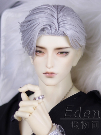 BJD Male Silver White Style...