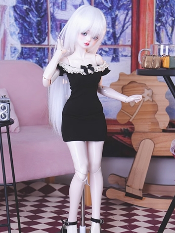 BJD Clothes Girl 【Black Pea...