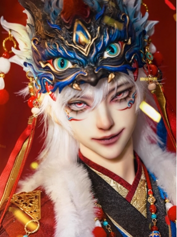 BJD Fullset Monster Nian (Head A) 70cm 73cm Boy Ball Jointed Doll