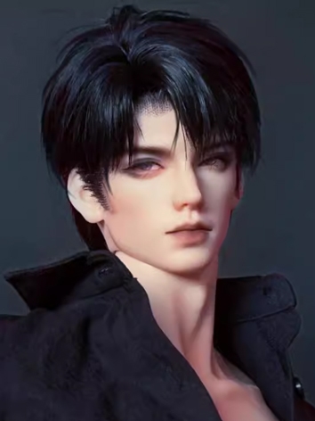 SOLD OUT BJD Black Brown Ares Style Wig for SD Size Ball-jointed Doll