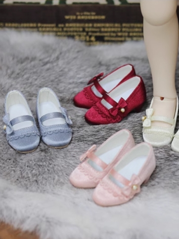 BJD Shoes Girl Pink Blue Be...