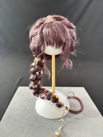 BJD Wig Girl Mohair Braid H...