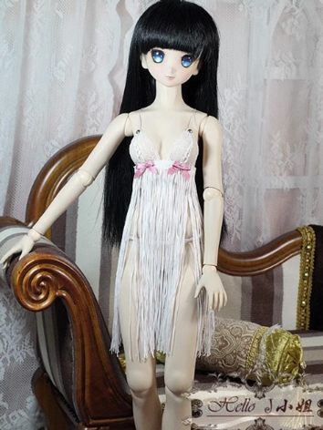 BJD Clothes Girl White Blac...