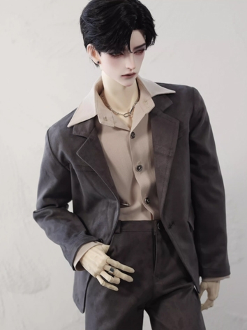 BJD Clothes Boy Girl Gray C...