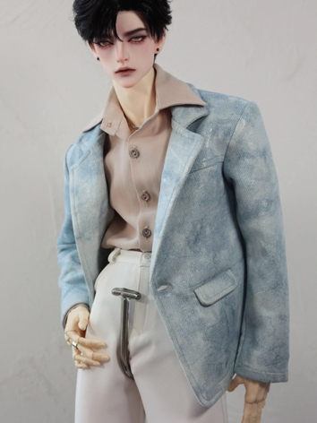 BJD Clothes Boy Girl Blue C...