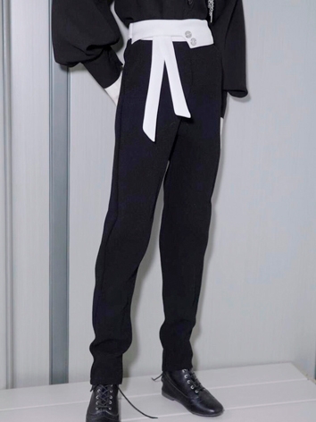 SOLD OUT BJD Male Black Pants for 73cm Size Ball Jointed Doll