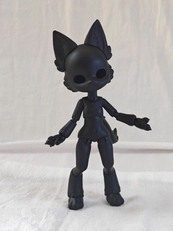 BJD Black Cat 16.5cm 1/12 B...