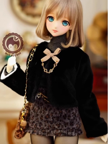 BJD Clothes Girl Black Shor...