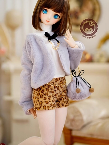 BJD Clothes Girl Gray Short...