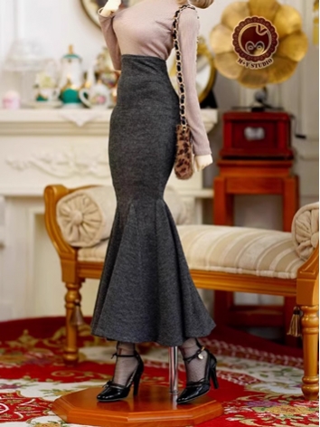 BJD Clothes Girl Gray Fisht...