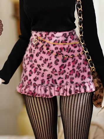 BJD Clothes Girl Pink Leopa...