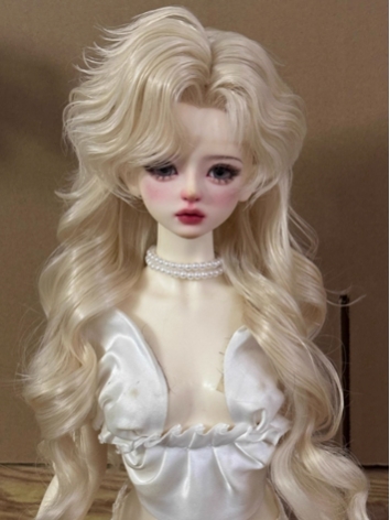 BJD Wig Girl Boy Gold Wine ...
