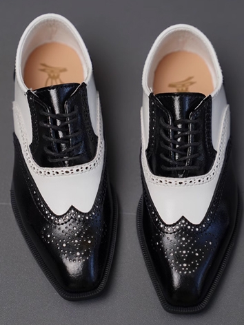 BJD Shoes Boy Black Brown C...