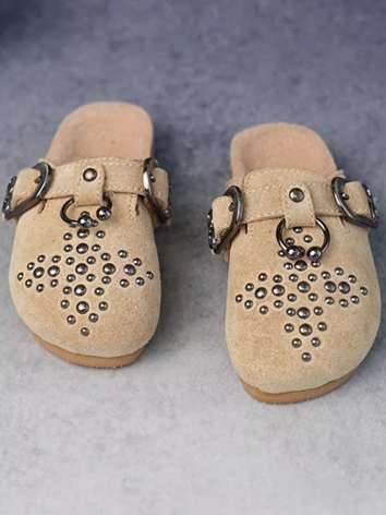 BJD Shoes Boy Green Camel B...