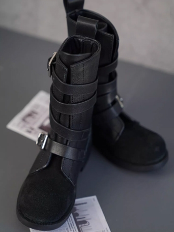 BJD Shoes Boy Black Brown L...