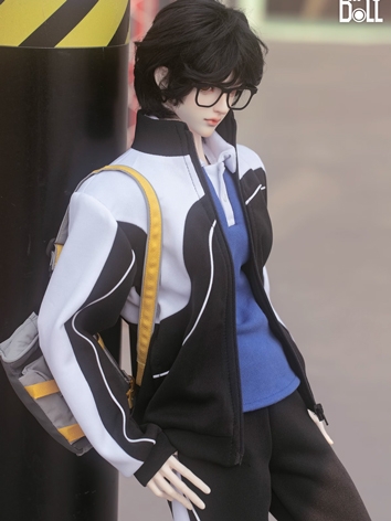 BJD Boy Black White Yochin ...