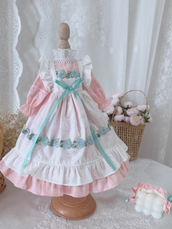 BJD Clothes Girl White Pink...