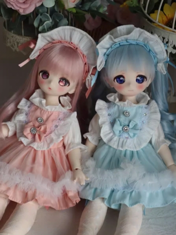 BJD Clothes Girl Pink Blue ...