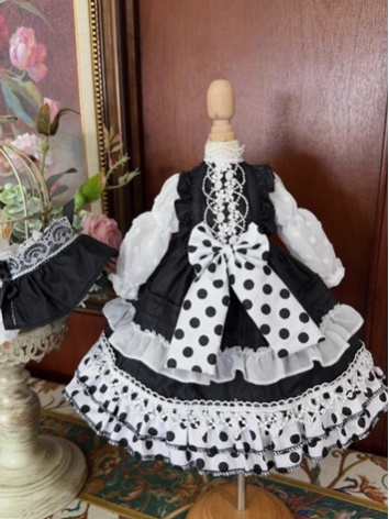 BJD Clothes Girl Black Dres...
