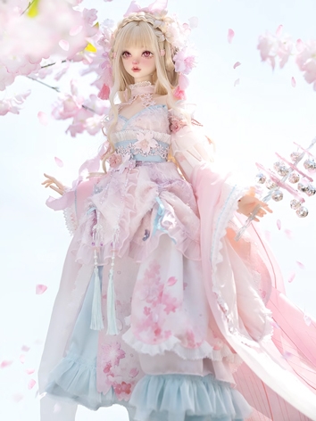 BJD Clothes Girl Wan Ying Outfit for SD Size Ball-jointed Doll