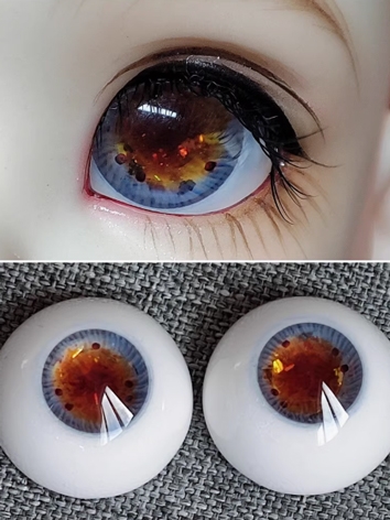 BJD Plaster Blue Brown Eyes...