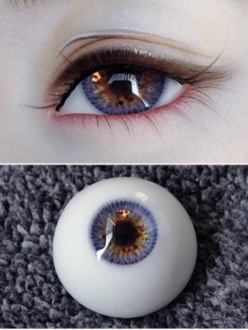BJD Plaster Brown Gray Eyes...