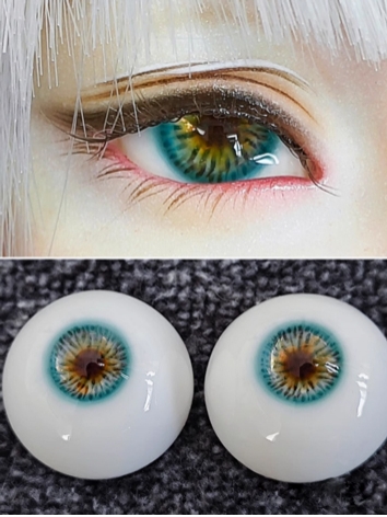BJD Plaster Green Eyes 12mm...