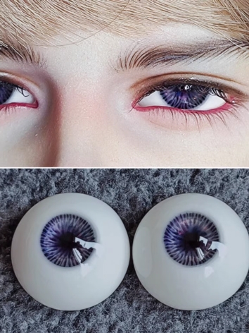 BJD Plaster Gray Purple Eye...