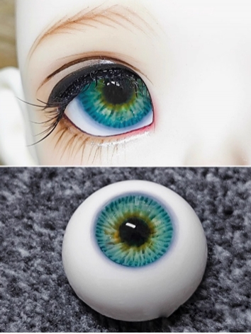 BJD Plaster Green Eyes 12mm...