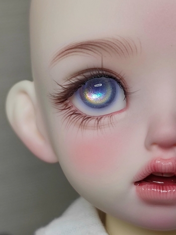 BJD Plaster Pink Purple Eye...