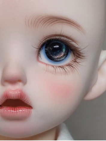 BJD Plaster Black Eyes 10mm...