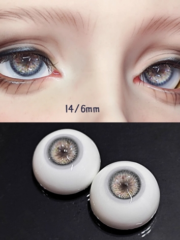 BJD Plaster Gray Eyes 10mm ...