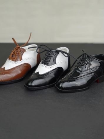 BJD Shoes Boy Black White B...