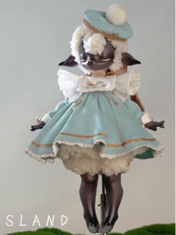BJD Clothes Blue Mie Mie Outfit for YOSD size Ball-jointed Doll