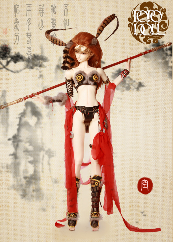 BJD Kong Girl 68cm Ball-jointed doll