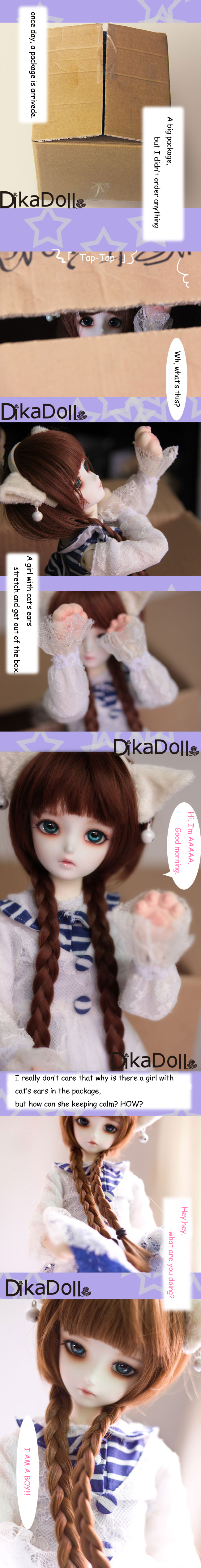 BJD AAAAA 43cm boy Ball-jointed doll