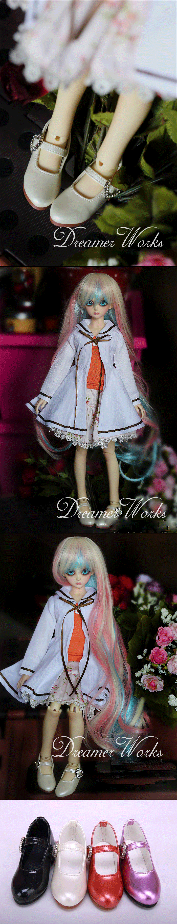 Bjd Female Shoes for SD/MSD Ball-jointed Doll